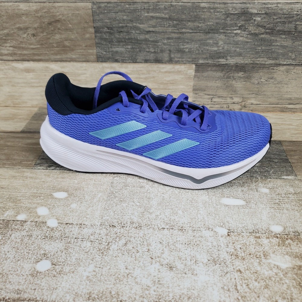 Adidas Response Mens Shoes Sz 8 Running Athletic Cobalt Blue Aqua Mesh Sneakers